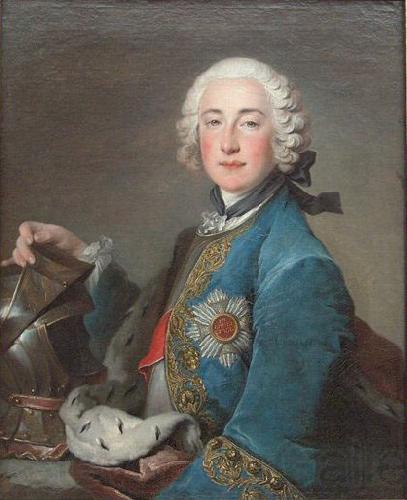 Louis Tocque Portrait of Frederick Michael of Zweibrucken Spain oil painting art